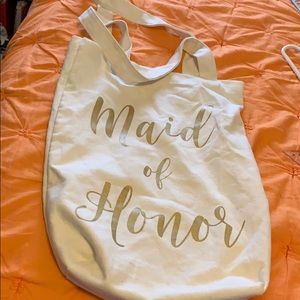 Maid of honor tote